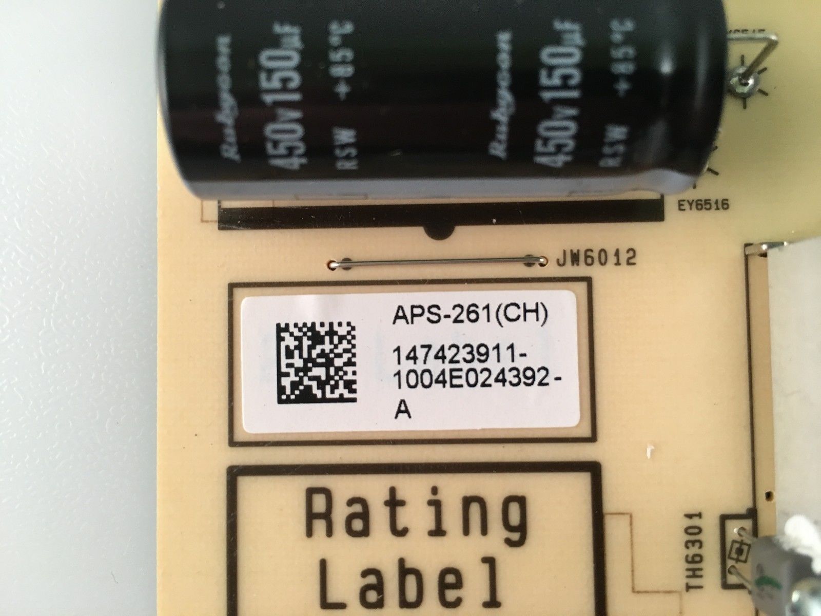 Sony XBR-52HX909 G6 Netzteil 1-474-239-11 1-881-893-11 APS-261